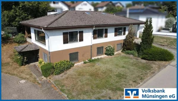 Immobilie in Münsingen - Bungalow mit ELW - Viel Platz für Familien oder Mehrgenerationenwohnen in Münsingen-Rietheim - Bild 0