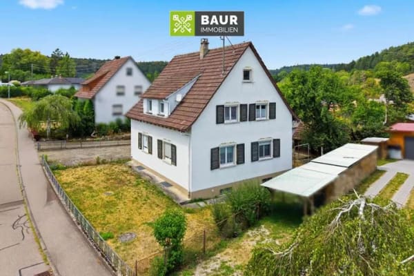 Immobilie in Sigmaringen - Viel Raum für neue Ideen auf großzügigem Grundstück
in ruhiger, naturnaher Lage - Bild 1