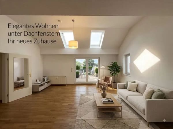 Immobilie in Fürstenwalde/Spree - Gepflegte Maisonette-Wohnung mit Dachteile/Balkon & Garagenstellplatz in Fürstenwalde - Bild 0