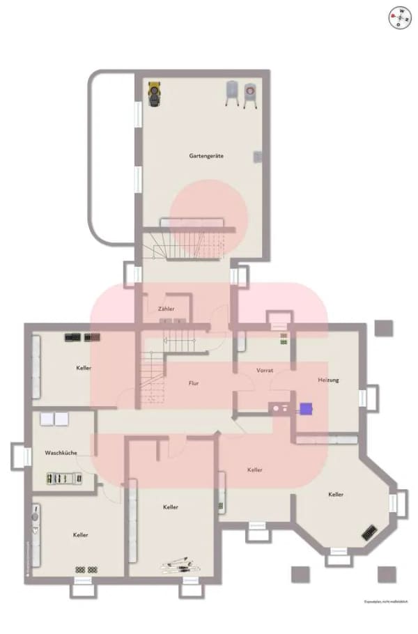 Immobilie in Jengen - Zweifamilienhaus mit außergewöhnlicher Wohnarchitektur und integrierter Gewerbeeinheit - Bild 3