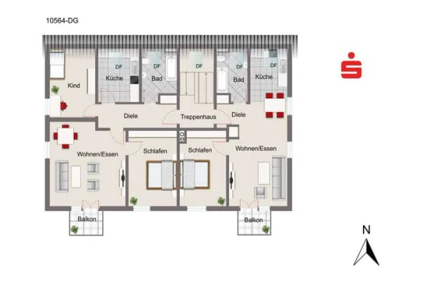 Immobilie in Mainburg - Vermietetes Mehrfamilienhaus mit Garagen und Stellplätzen in Mainburg  - Bild 3