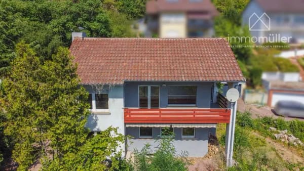 Immobilie in Neuleiningen - Einfamilienhaus in Hanglage mit tollem Blick in die Rheinebene – Sanierungsprojekt in Neuleiningen - Bild 4