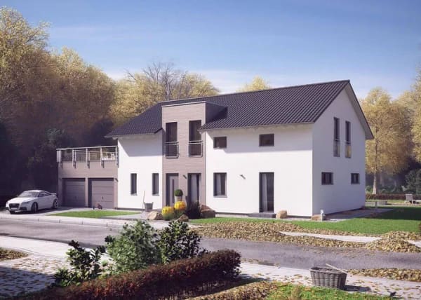 Immobilie in Sternenfels - Modernes Zweifamilienhaus mit 2 Wohneinheiten - bauen Sie mit massa haus - Bild 0