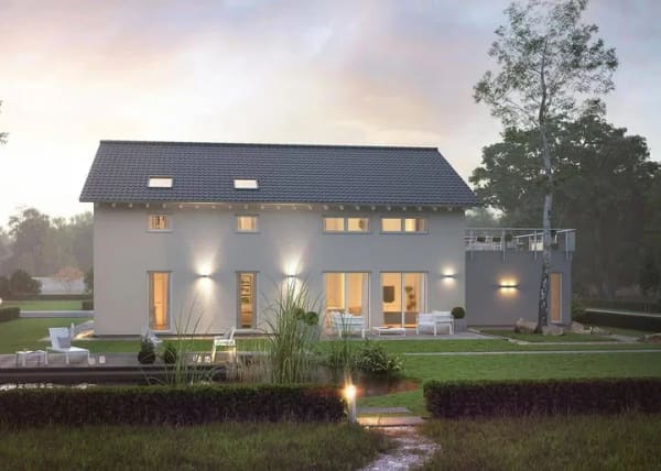 Immobilie in Sternenfels - Modernes Zweifamilienhaus mit 2 Wohneinheiten - bauen Sie mit massa haus - Bild 3