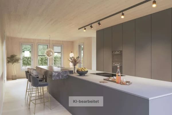 Immobilie in Unterföhring - Nachhaltige Architektur in Perfektion: Neubau-EFH mit top Energieeffizienz A+ - Bild 0
