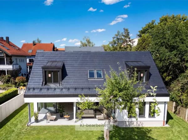 Immobilie in Unterföhring - Nachhaltige Architektur in Perfektion: Neubau-EFH mit top Energieeffizienz A+ - Bild 2