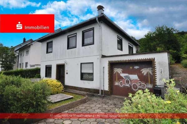 Immobilie in Schlüchtern - Ruhige Randlage trifft enormes Potenzial - Einfamilienhaus mit großem Sonnengarten und Aussicht - Bild 0
