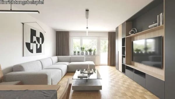 Immobilie in Freising - Attraktive 4-Zimmer-Erdgeschosswohnung mit eigenem Tiefgaragenstellplatz in Freising - Bild 2