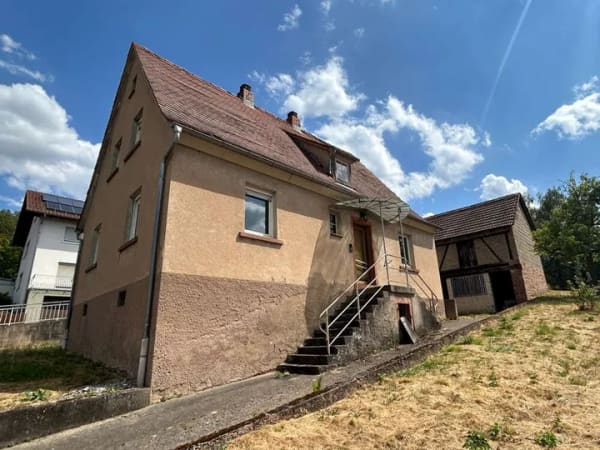 Immobilie in Mömlingen - Herrlich großes Grundstück mit sanierungsbedürftigem Einfamilienhaus - Bild 0