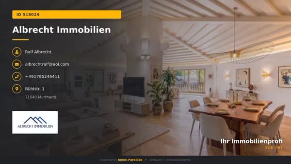 Immobilie in Althütte - Unternehmervilla in Althütte: Großzügiges 1-2 Fam-Haus mit Schwimmbad, Sauna und großem Garten - Bild 0