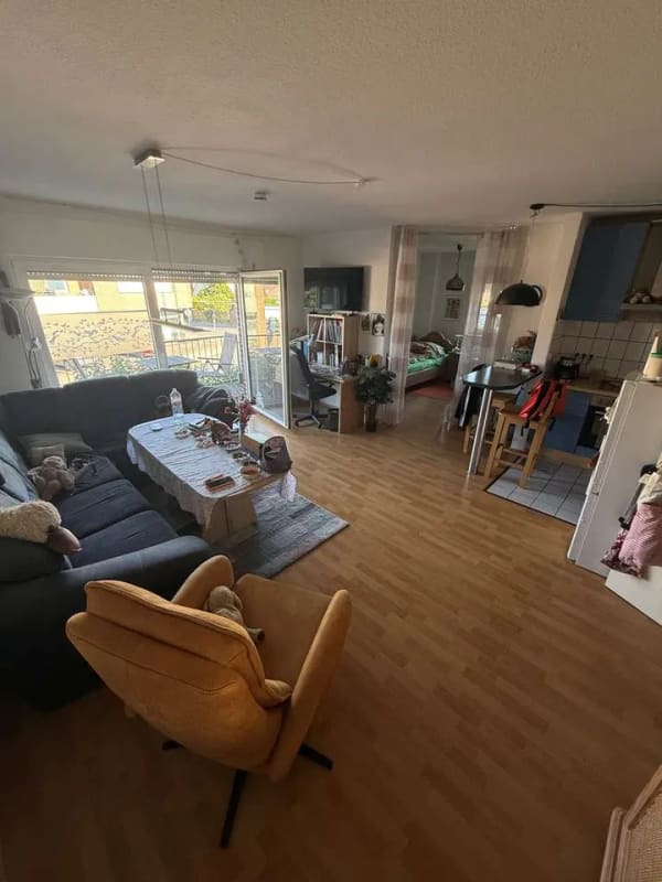 Immobilie in Greven - Gepflegtes Apartment mit Zwei-Zimmer-Charakter, Balkon & PKW-Stellplatz in Greven - Bild 1