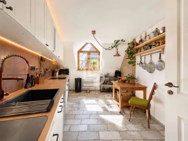 Immobilie in Sankt Peter - Wohnen, wo andere Urlaub machen... 
Maisonette-Wohnung mit Blick auf die Klosteranlage von St. Pete - Bild 1