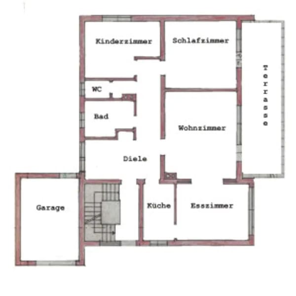 Immobilie in Röthlein - Großzügiges Zweifamilienhaus am unverbaubaren Ortsrand – Ihr neues Familiendomizil mit XL-Potential  - Bild 1