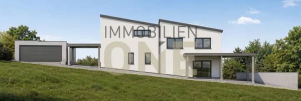 Immobilie in Ascha - Exklusives Neubau-Doppelhaus in KfW-40-QNG-Bauweise – familienfreundliches Wohnen mit Weitblick, Pri - Bild 0