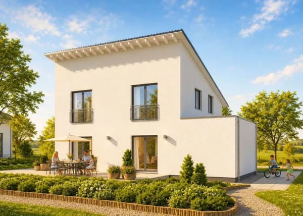 Immobilie in Gechingen - ❤️ Elegantes Einfamilienhaus mit großzügigem Raumgefühl - Bild 0