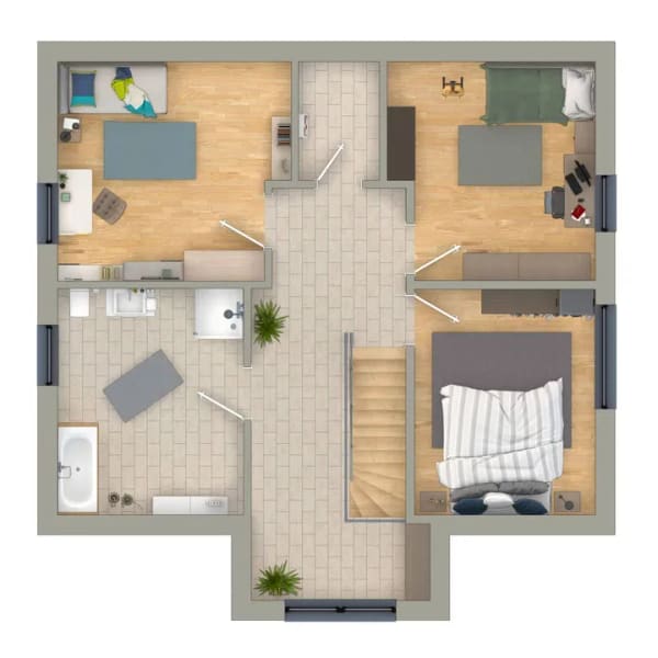 Immobilie in Rastenberg - Einfamilienhaus mit Grundstück monatliche Rate 1580 € - Bild 3