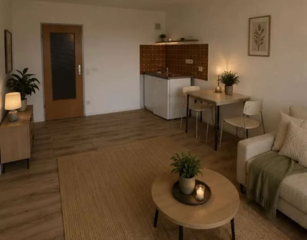 Immobilie in Durach - Schönes helles 1 Zi. Appartement mit Bergblick - Bild 3