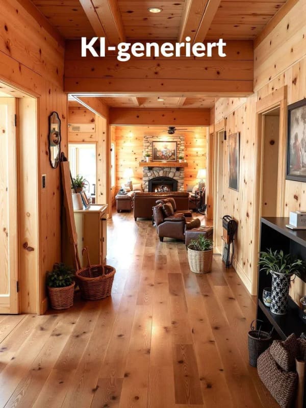 Immobilie in Gollenberg - Neuer Preis! Chalet für Naturliebhaber mit großem Grundstück! Leben wie im Ski-Urlaub! - Bild 3