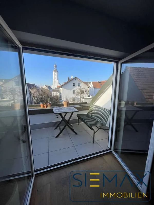 Immobilie in Wettstetten - sonnige 3-Zimmer-Wohnung mit Balkon zu verkaufen - Bild 1