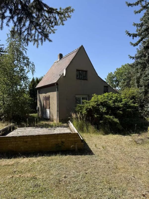 Immobilie in Taucha - Wochenendgrundstück mit Haus auf ca. 970 m² in Taucha-Plösitz - Bild 4