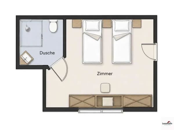 Immobilie in Erlangen - Vermietetes Pflege-Apartment in zentraler Lage von Erlangen – attraktive Kapitalanlage - Bild 2