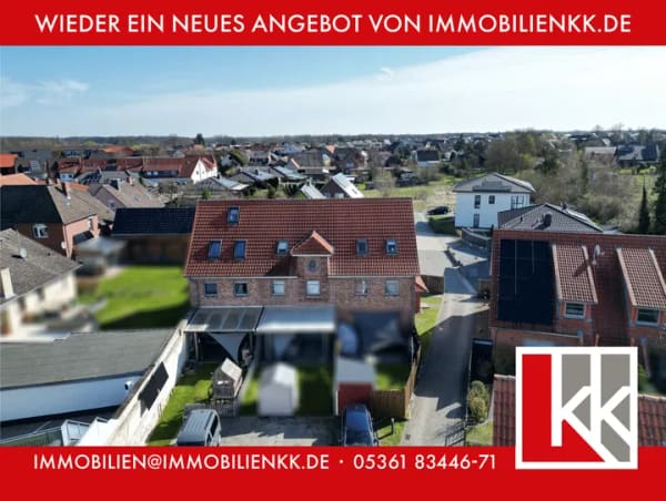 Immobilie in Rühen - Moderner Wohnkomfort trifft historischen Charme - Reiheneckhaus in Rühen - Bild 0