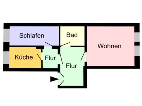 Immobilie in Bautzen - Budyšin - Attraktive vermietete 2-Zimmer Wohnung in ruhiger Lage von Bautzen zu verkaufen - Bild 4