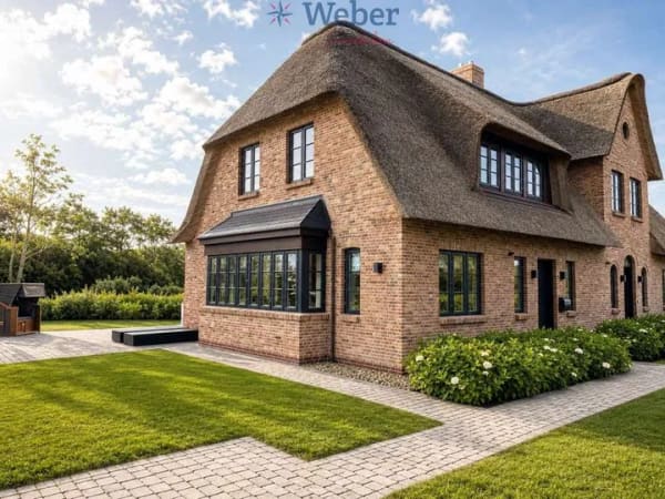 Immobilie in Oldsum - Ferienhaus unter Reet – mit weitem Blick über die Oldsumer Marsch - Bild 3