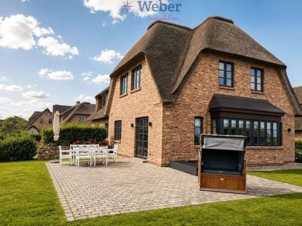 Immobilie in Oldsum - Ferienhaus unter Reet – mit weitem Blick über die Oldsumer Marsch - Bild 4