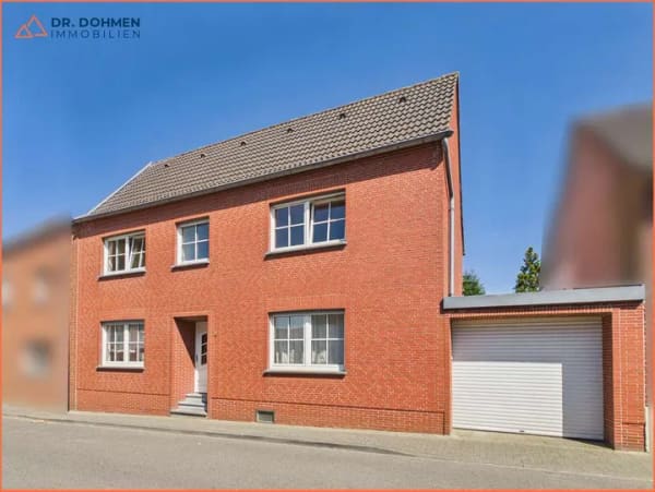 Immobilie in Geilenkirchen - Viel Platz für neue Wohnideen: Zweifamilienhaus mit Innenhof und Garten in Geilenkirchen-Würm - Bild 0