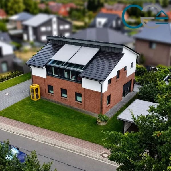 Immobilie in Drakenburg - Reizvolles Architektenhaus mit Weserblick, großem Wintergarten und Doppelgarage in Drakenburg - Bild 0