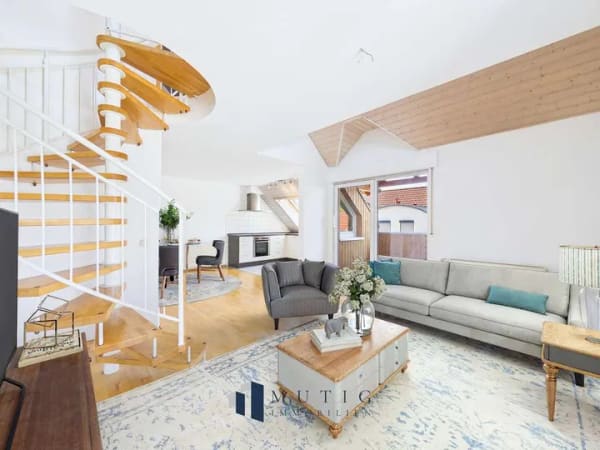 Immobilie in Unterensingen - Wohntraum: Charmante 3,5-Zimmer-Maisonettewohnung mit EBK und TG-Stellplatz in Unterensingen - Bild 0