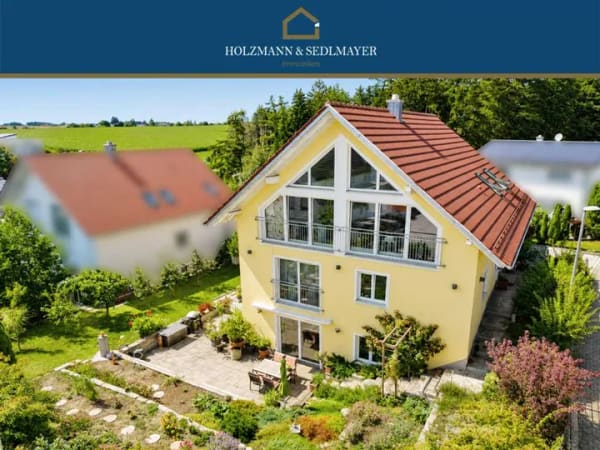 Immobilie in Vilsheim - Ein Ort zum Ankommen: Refugium mit traumhaftem Garten und großzügigem Wohnambiente in Vilsheim - Bild 0