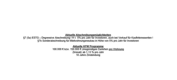 Immobilie in Plattling - Zentrumsnah ! Neubauwohnung mit 10 % Abschreibung und zinsg. KFW Darlehen ! - Bild 1