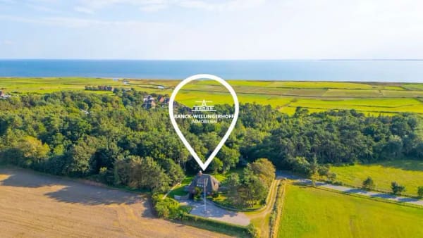 Immobilie in Witsum - Wohnen in außergewöhnlicher Lage -  großzügiges Reetdachhaus mit Weitblick - Bild 2