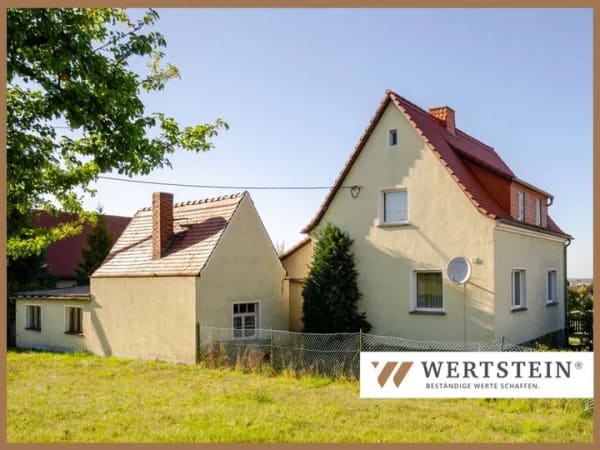 Immobilie in Großpostwitz/O.L. - Budestecy - Charmantes "Haus statt Wohnung": Kompaktes 30er-Jahre-Siedlungshaus mit Ausblick auf Bautzen - Bild 0