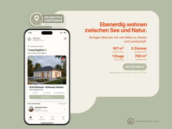 Immobilie in Groß Wittensee - Kompakter Komfort vor den Toren Eckernfördes - Bild 0