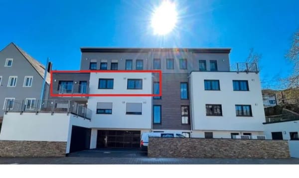 Immobilie in Mertesdorf - Moderne 2-Zimmer-Eigentumswohnung | ohne Maklercourtage | hochwer - Bild 0