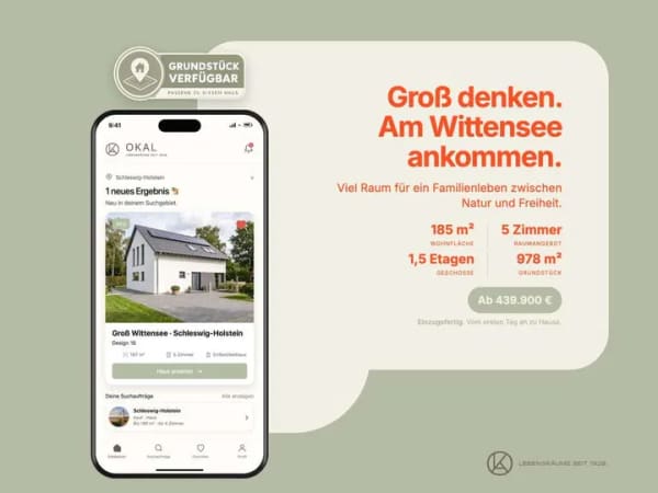 Immobilie in Groß Wittensee - Groß denken. Am Wittensee ankommen. - Bild 1