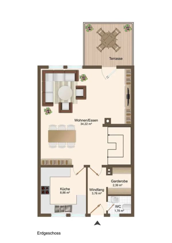 Immobilie in Gilching - Komfortabel geschnittenes Reihenmittelhaus - Bild 0