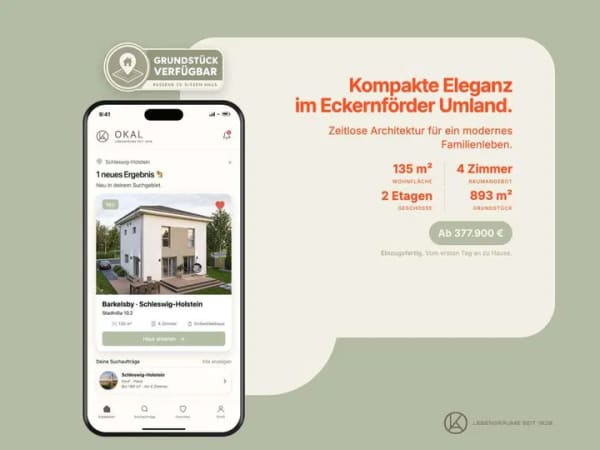 Immobilie in Barkelsby - Kompakte Eleganz im Eckernförder Umland. - Bild 1