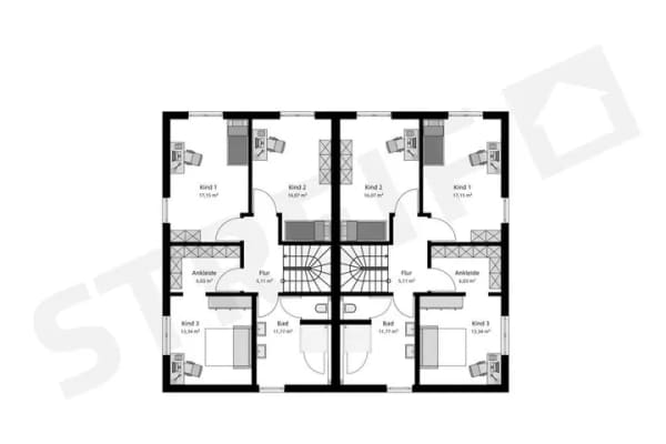 Immobilie in Gammelsdorf - Modernes Doppelhaus in Gammelsdorf - Projektiert nach Ihren Wünschen - Bild 4