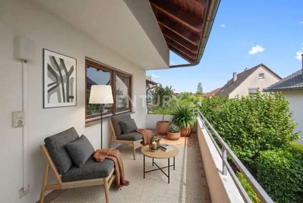 Immobilie in Grenzach-Wyhlen - Investmentchance in Grenzach-Wyhlen: Ruhige 3 Zimmer ETW mit Einzelgarage und großem Südbalkon - Bild 3