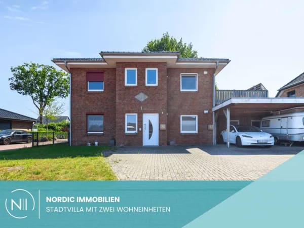 Immobilie in Jevenstedt - Viel Platz für Familie & Generationen – großzügige Stadtvilla mit zwei Wohneinheiten - Bild 0