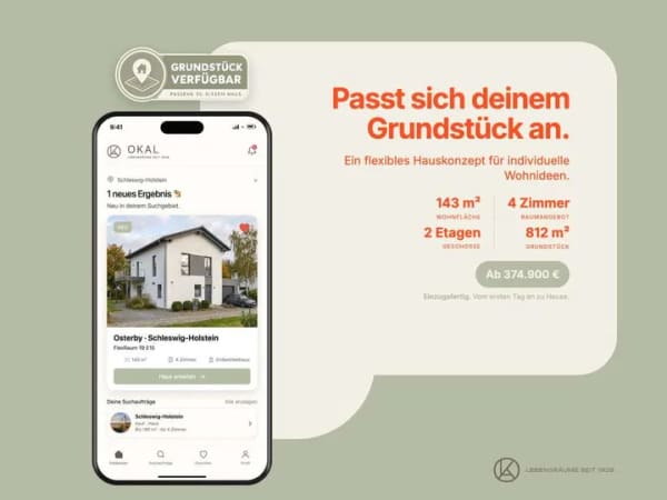 Immobilie in Osterby - Passt sich deinem Grundstück an - Bild 1