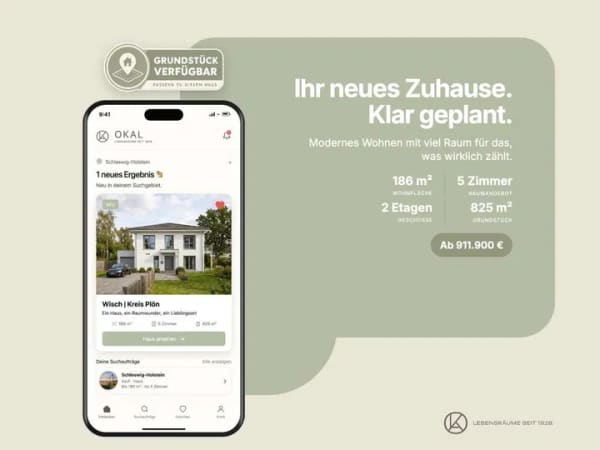Immobilie in Wisch - Modern wohnen in der Probstei | 187 m² | 5 Zimmer | Stadtvilla - Bild 1