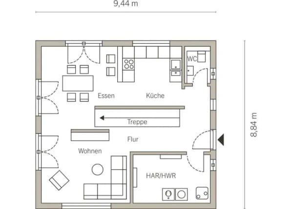 Immobilie in Niederkirchen bei Deidesheim - RAUM FÜR FAMILIE UND DESIGN - Bild 2