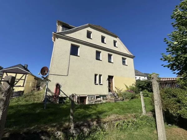 Immobilie in Pockau-Lengefeld - Großzügiges ehemaliges Bäckerhaus mit Geschichte und Entwicklungspotenzial - Bild 1