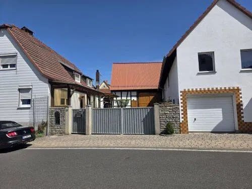 Immobilie in Hammelburg - Einfamilienhaus "3-Seiten-Hof" in 97762 Hammelburg-Gauaschach, 11 km bis Hammelburg (ID 10707) - Bild 3