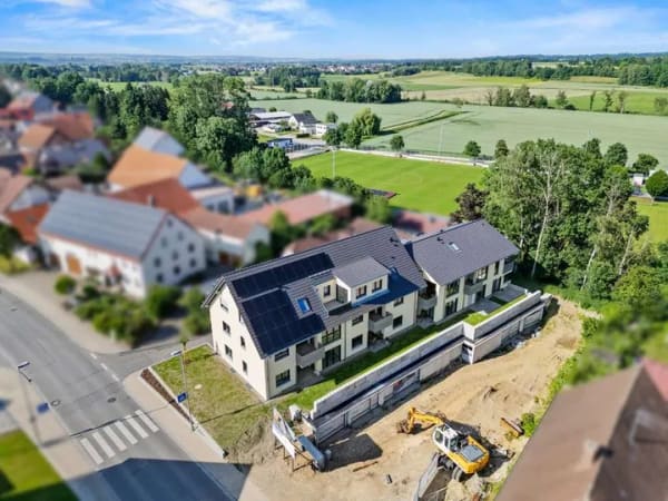 Immobilie in Achstetten - Modernes Wohnen im DG: 3,5-Zimmer-Wohnung mit Balkon und Tageslichtbad in Achstetten - Bild 0